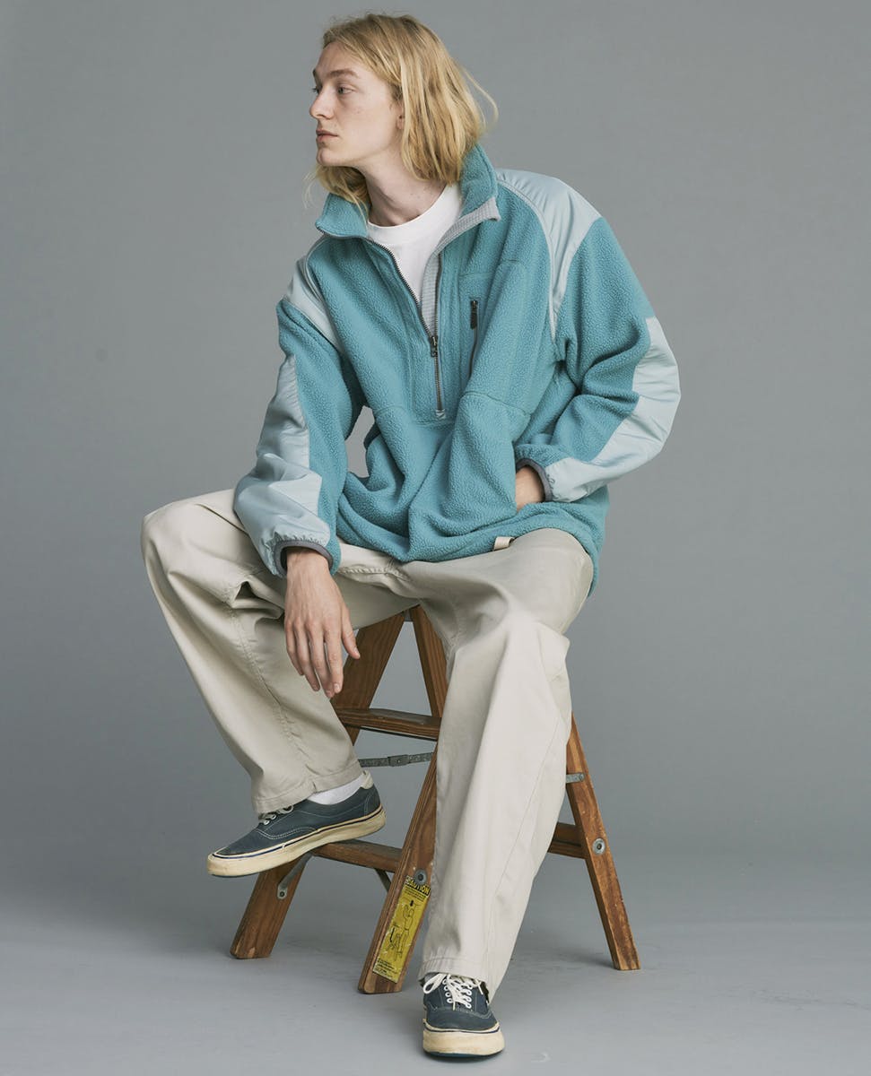 the north face blue label